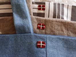 TRIO DETAIL DRAPEAU BASQUE PERLES